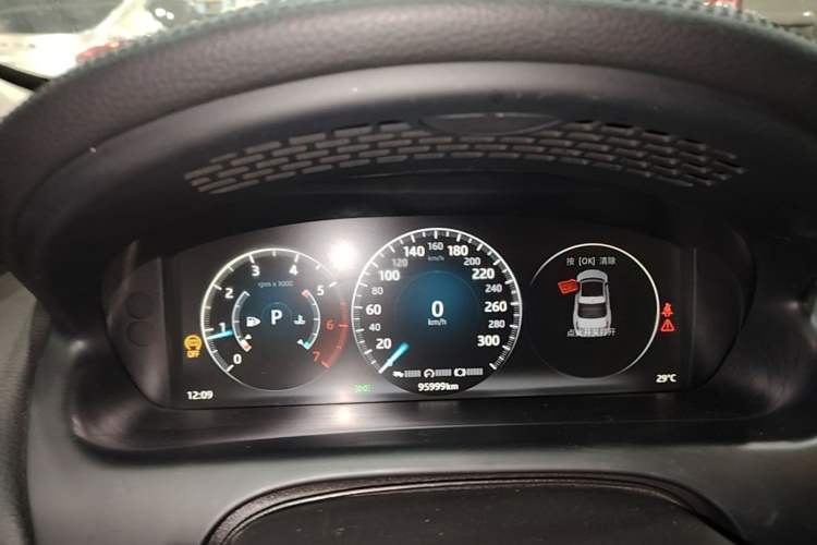 Used Jaguar XJ 2016 XJL 3.0 SC Two-Wheel-Drive Elegant Business Edition Instrument Cluster