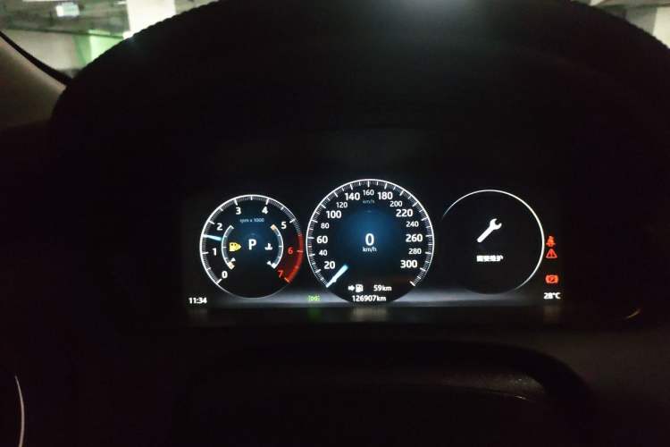 Used Jaguar XJ 2016 XJL 3.0 SC Two-Wheel-Drive Elegant Business Edition Instrument Cluster