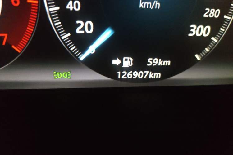 Used Jaguar XJ 2016 XJL 3.0 SC Two-Wheel-Drive Elegant Business Edition Odometer Close Up