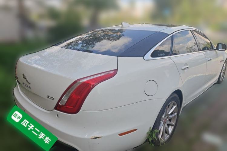 Used Jaguar XJ 2016 XJL 3.0 SC Two-Wheel-Drive Elegant Business Edition Rear Right 45 Deg