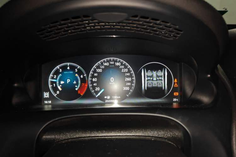Used Jaguar XJ 2018 XJL 3.0 SC Two-Wheel-Drive Elegant Business Edition Instrument Cluster