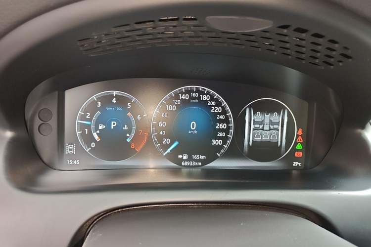 Used Jaguar XJ 2018 XJL 3.0 SC Two-Wheel-Drive Elegant Business Edition Instrument Cluster