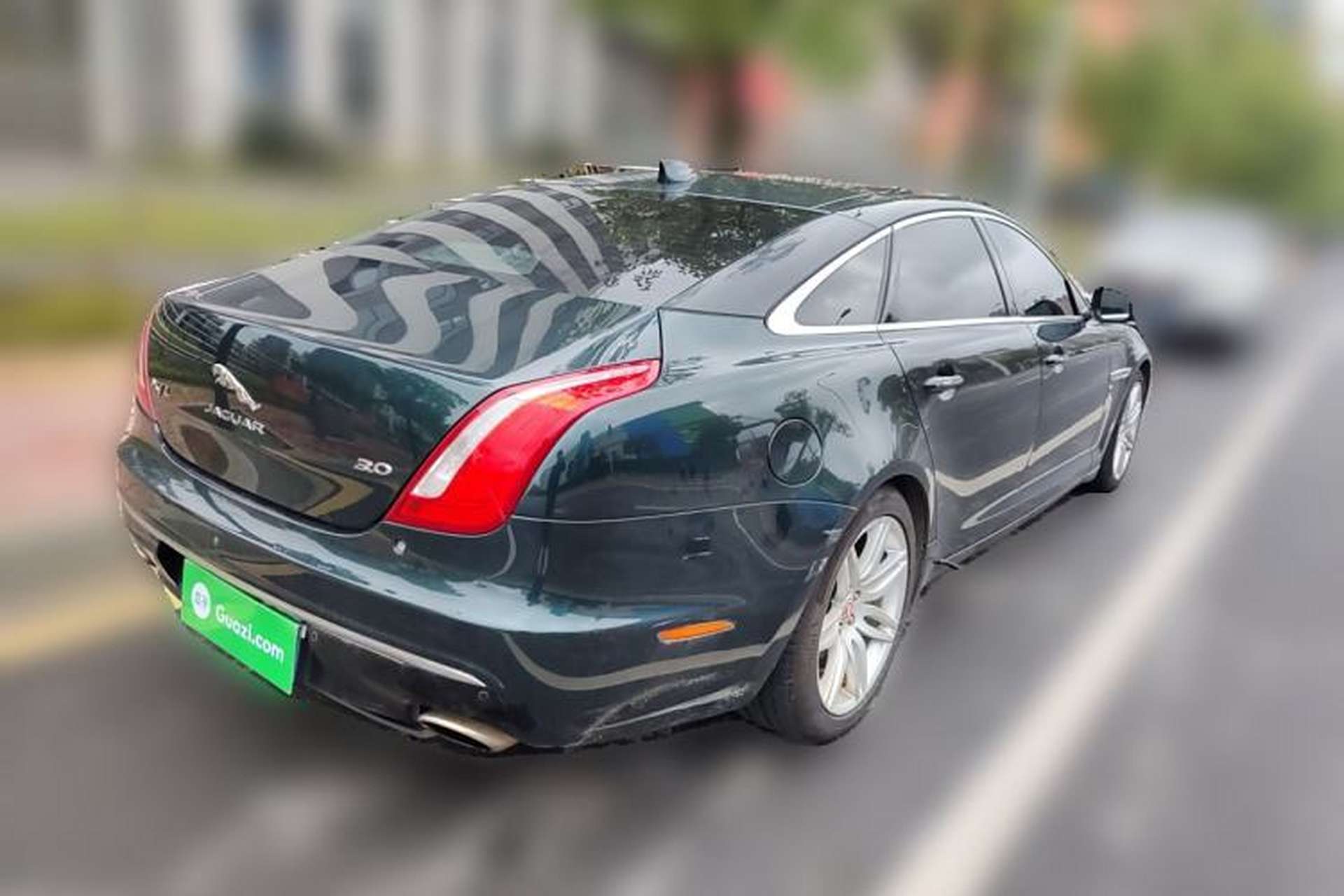 Used Jaguar XJ 2018 XJL 3.0 SC Two-Wheel-Drive Elegant Business Edition Rear Right 45 Deg