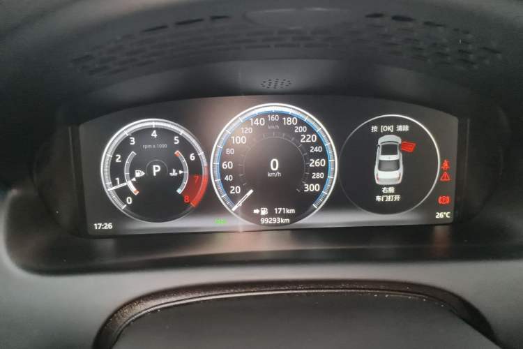 Used Jaguar XJ 2018 XJL 3.0 SC Two-Wheel-Drive Elegant Business Edition Instrument Cluster