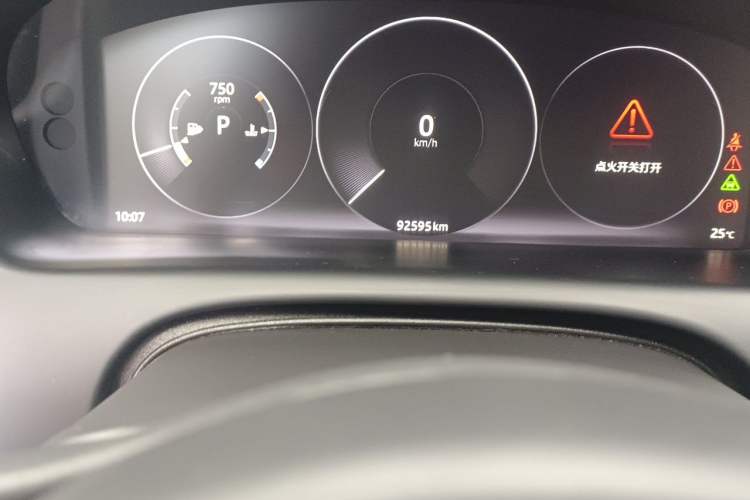 Used Jaguar XJ 2018 XJL 3.0 SC Two-Wheel-Drive Elegant Business Edition Odometer Close Up