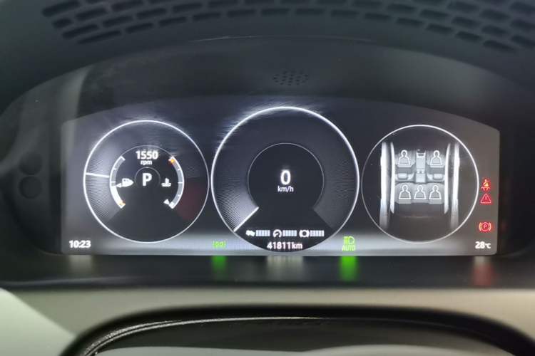 Used Jaguar XJ 2018 XJL 3.0 SC Two-Wheel-Drive Elegant Business Edition Instrument Cluster
