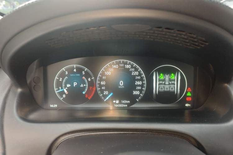 Used Jaguar XJ 2018 XJL 3.0 SC Four-Wheel Drive Panoramic Business Edition Instrument Cluster
