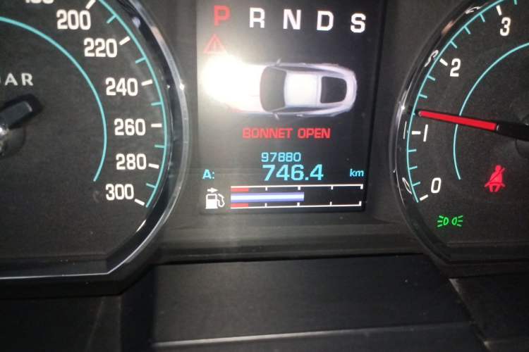 Used Jaguar XK 2012 XKR 5.0L Supercharged Coupe Odometer Close Up