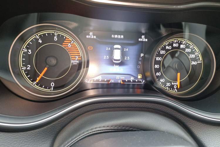 Used Jeep Cherokee 2020 2.0T Two-Wheel Drive Leading Edition Instrument Cluster