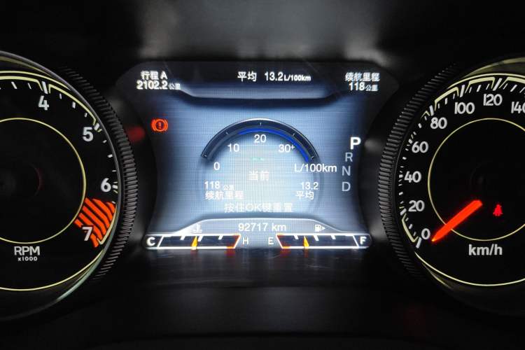 Used Jeep Cherokee 2014 2.4L Luxury Edition Instrument Cluster