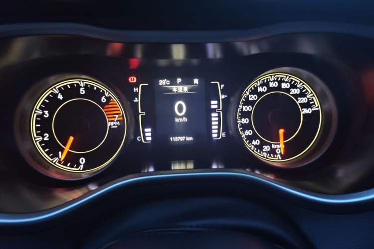 Used Jeep Cherokee 2016 2.4L Leading Edition Instrument Cluster