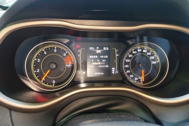 Used Jeep Cherokee 2016 2.4L Leading Edition Instrument Cluster