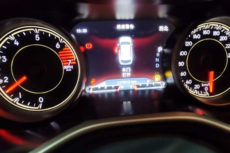 Used Jeep Cherokee 2016 2.0L Superior Edition Instrument Cluster