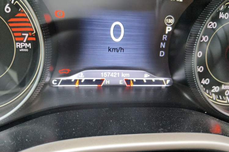 Used Jeep Cherokee 2016 2.4L Professional Smart Version Odometer Close Up