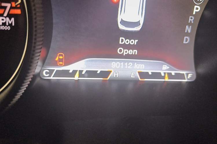 Used Jeep Cherokee 2016 2.4L Professional Smart Version Odometer Close Up