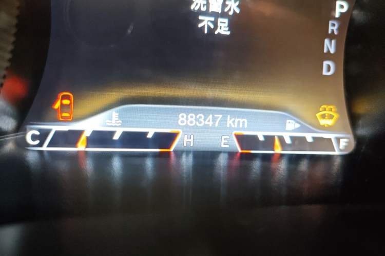 Used Jeep Cherokee 2016 2.4L Professional Smart Version Odometer Close Up