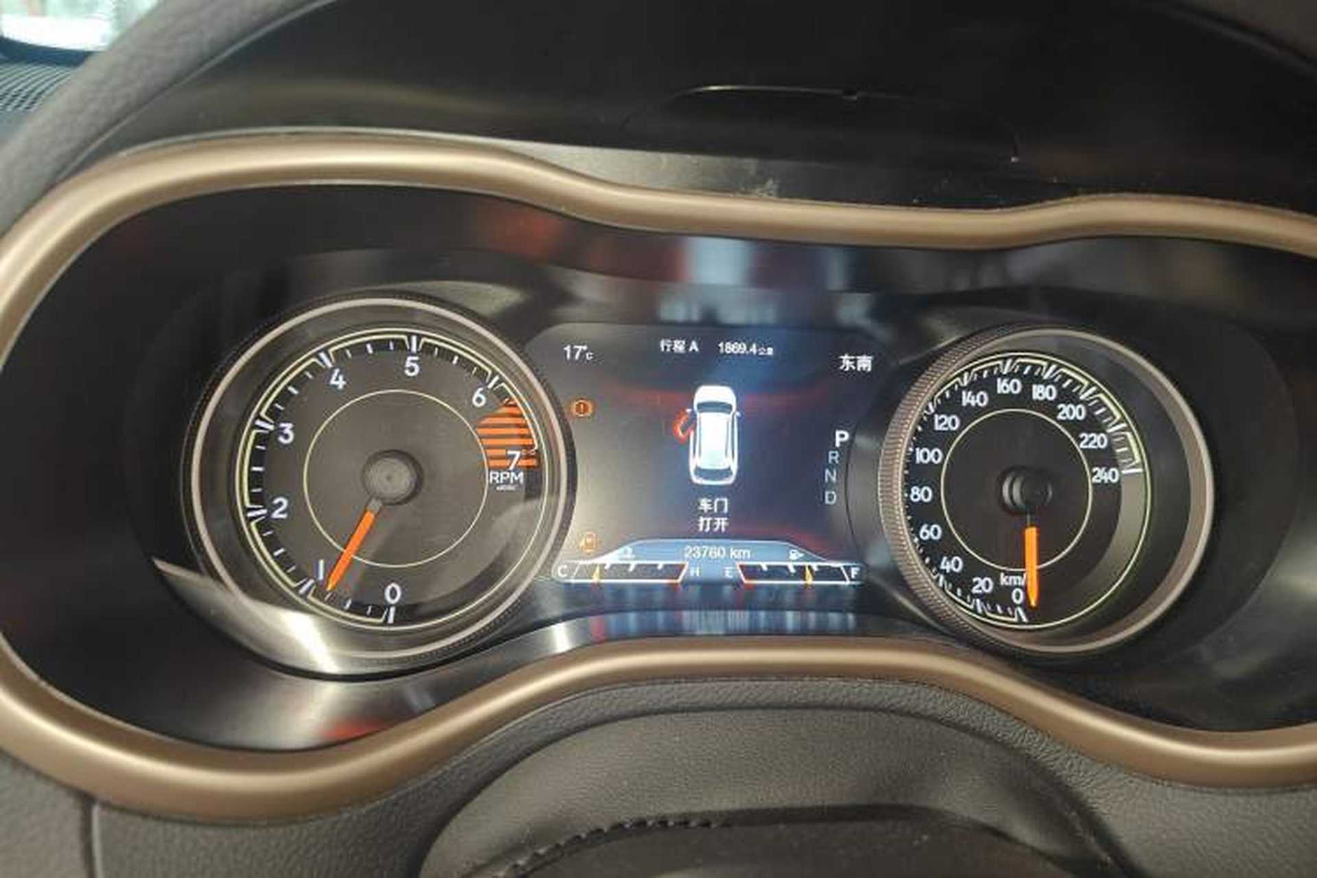 Used Jeep Cherokee 2016 2.0L Superior Edition Instrument Cluster