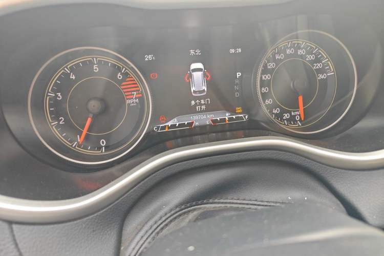 Used Jeep Cherokee 2016 2.4L Professional Smart Version Odometer Close Up