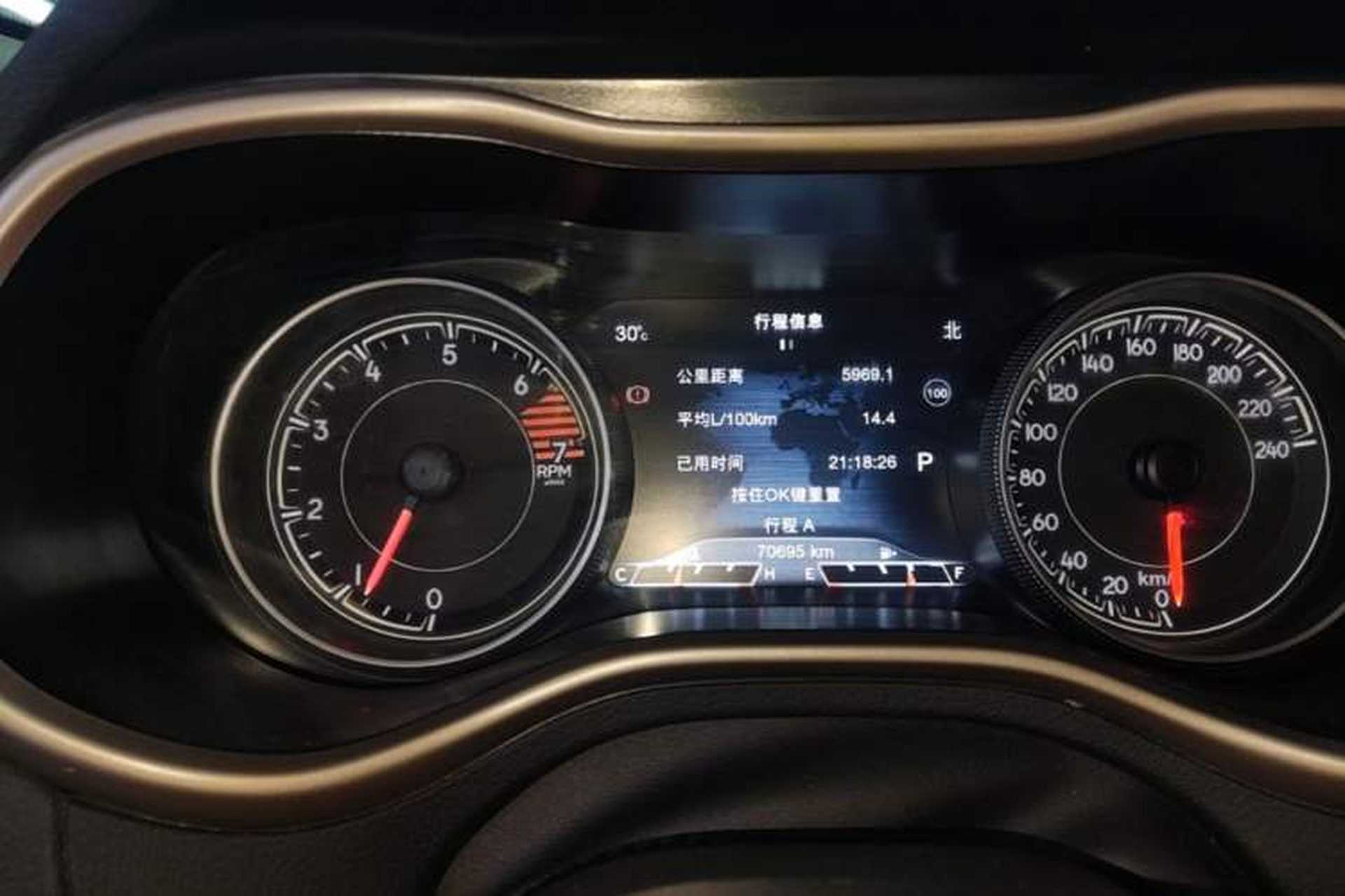 Used Jeep Cherokee 2016 2.0L Superior Edition Instrument Cluster