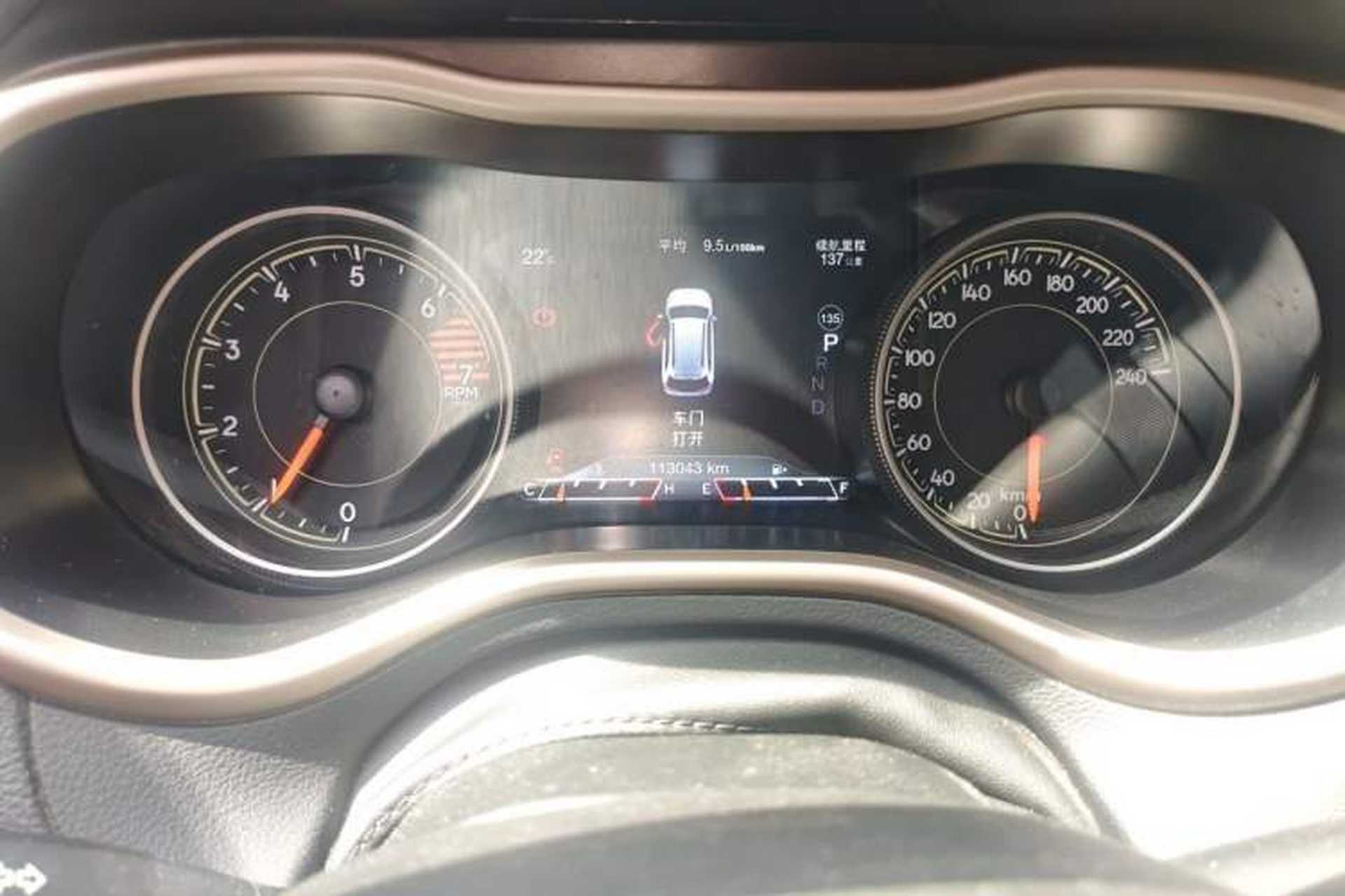 Used Jeep Cherokee 2016 2.0L Superior Edition Instrument Cluster