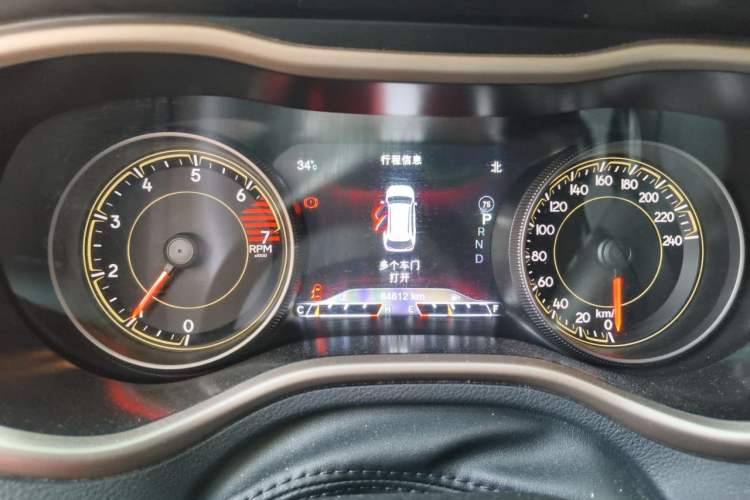 Used Jeep Cherokee 2016 2.0L Superior Edition Instrument Cluster