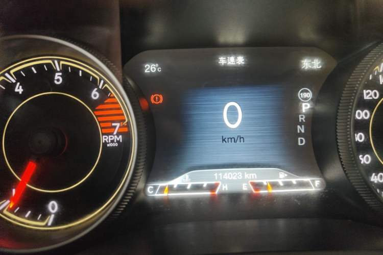 Used Jeep Cherokee 2016 2.0L Superior Edition Instrument Cluster