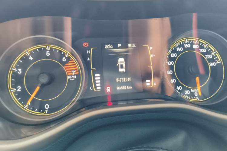 Used Jeep Cherokee 2016 2.4L Professional Edition Instrument Cluster