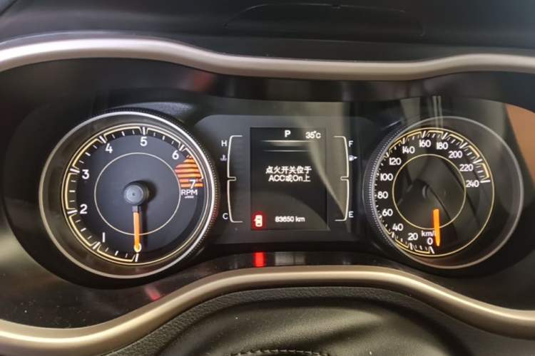 Used Jeep Cherokee 2016 2.4L Professional Edition Instrument Cluster