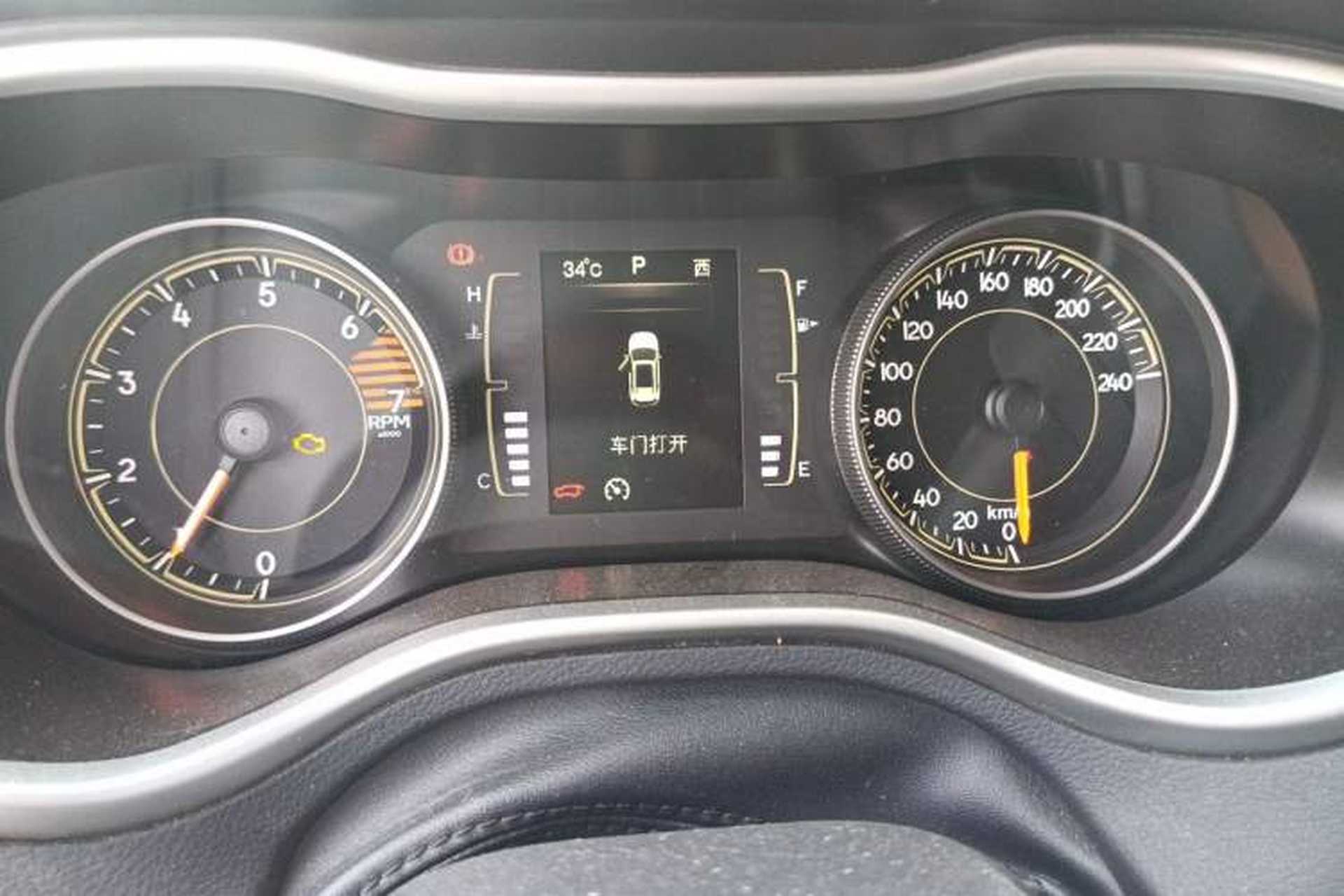 Used Jeep Cherokee 2016 2.4L Professional Edition Instrument Cluster