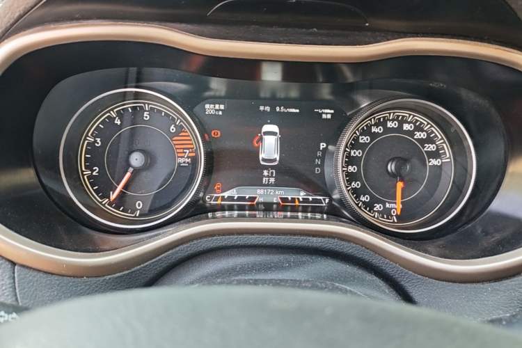 Used Jeep Cherokee 2016 2.4L 75th Anniversary Edition Instrument Cluster
