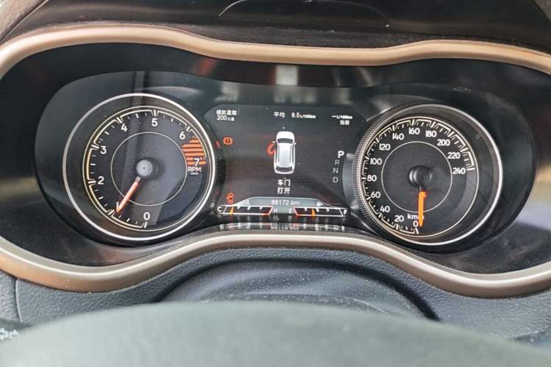 Used Jeep Cherokee 2016 2.4L 75th Anniversary Edition Instrument Cluster