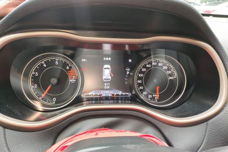 Used Jeep Cherokee 2016 2.4L 75th Anniversary Edition Instrument Cluster