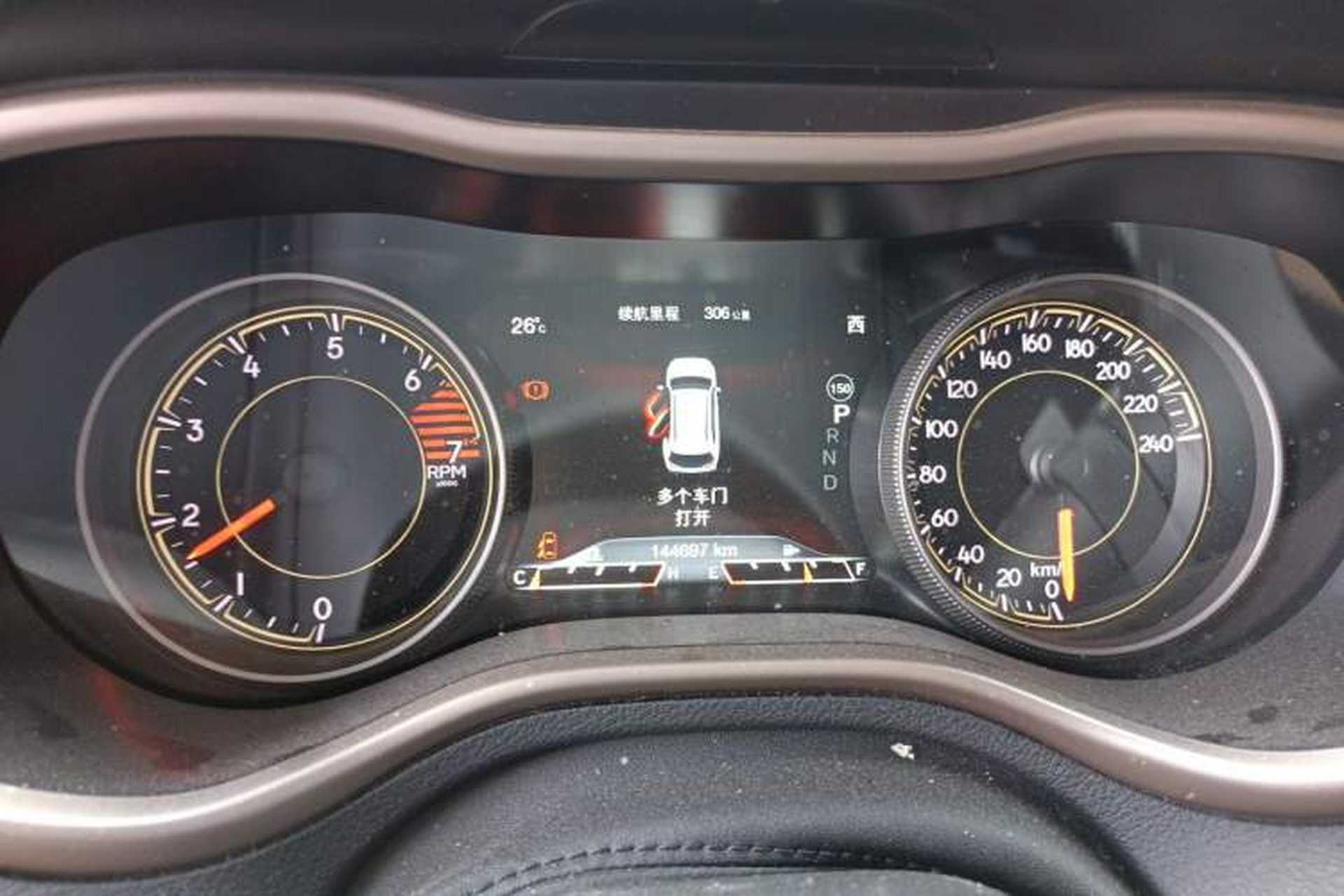 Used Jeep Cherokee 2016 2.4L Leading Edition Instrument Cluster