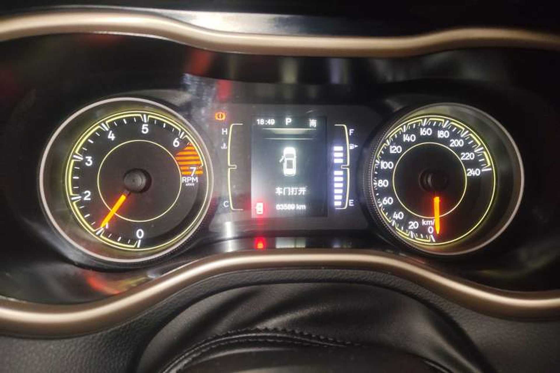 Used Jeep Cherokee 2016 2.4L Leading Edition Instrument Cluster