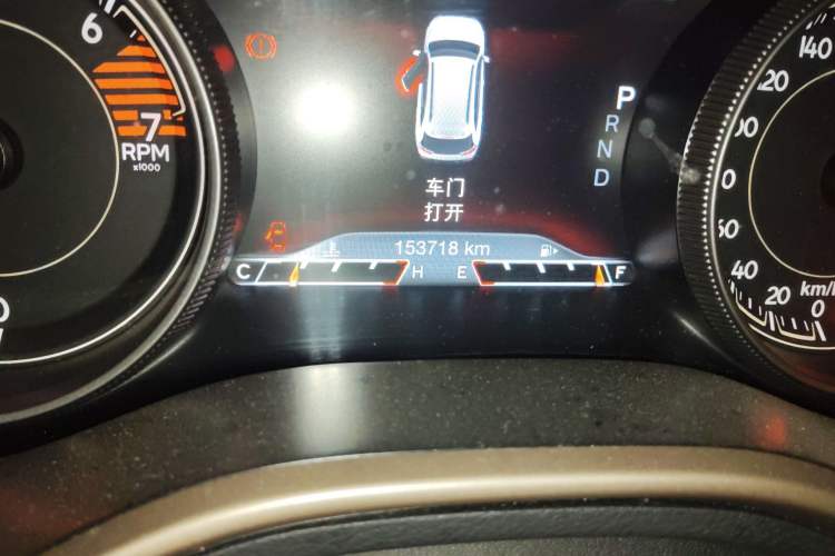 Used Jeep Cherokee 2016 2.4L Professional Smart Version Odometer Close Up