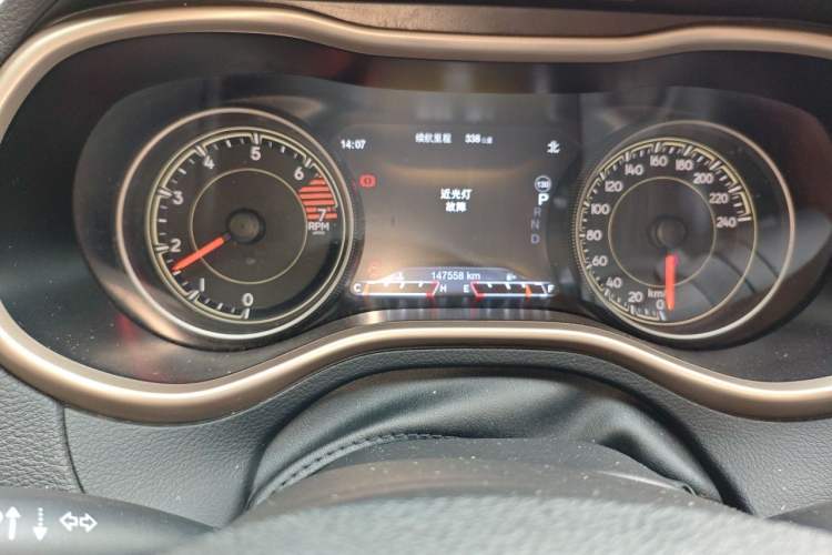 Used Jeep Cherokee 2016 2.4L Professional Smart Version Odometer Close Up