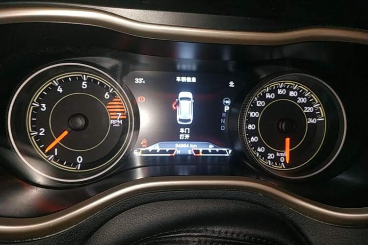 Used Jeep Cherokee 2017 2.0L Superior Edition Instrument Cluster
