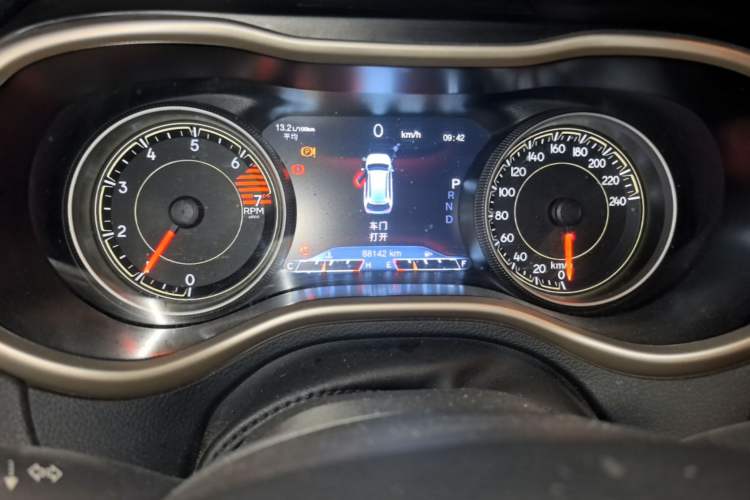 Used Jeep Cherokee 2017 2.0L Superior Edition Instrument Cluster