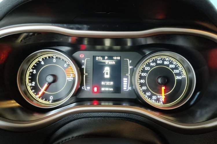 Used Jeep Cherokee 2017 2.4L Professional Edition Instrument Cluster
