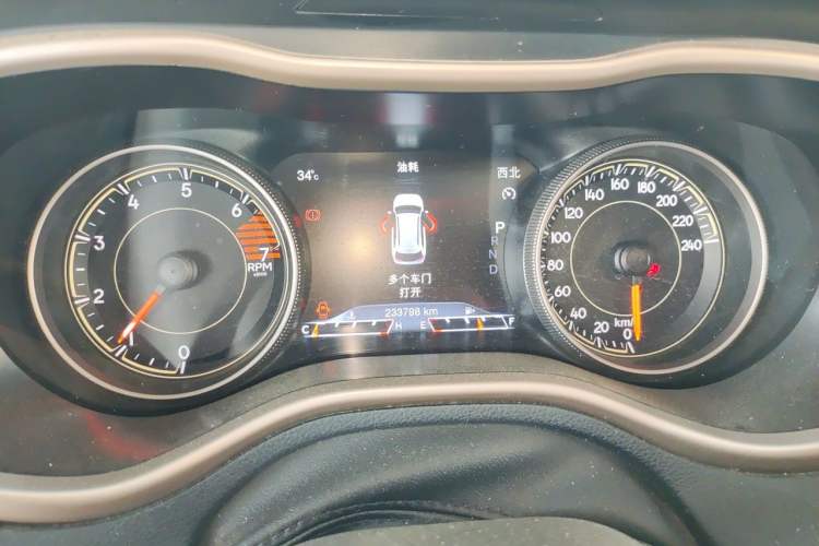 Used Jeep Cherokee 2017 2.0L Superior Edition Instrument Cluster
