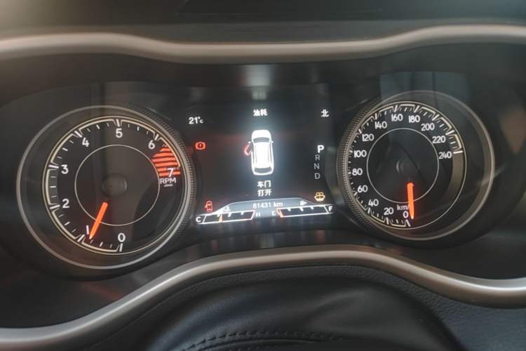 Used Jeep Cherokee 2017 2.0L Superior Edition Instrument Cluster
