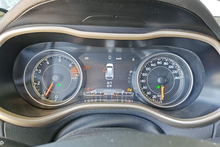 Used Jeep Cherokee 2017 2.0L Superior Edition Instrument Cluster
