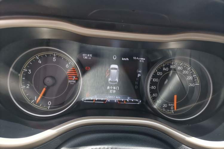 Used Jeep Cherokee 2017 2.0L Superior Edition Instrument Cluster