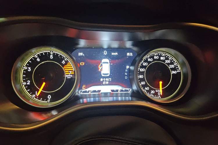 Used Jeep Cherokee 2017 2.0L Superior Edition Instrument Cluster