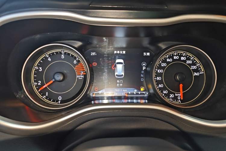 Used Jeep Cherokee 2017 2.0L Superior Edition Instrument Cluster