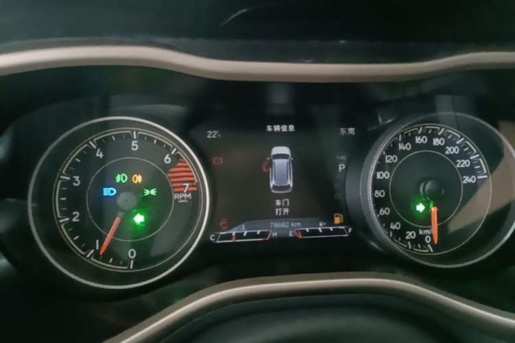 Used Jeep Cherokee 2017 2.0L Superior Edition Instrument Cluster