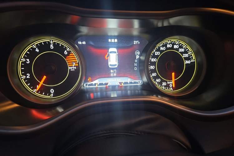 Used Jeep Cherokee 2017 2.0L Superior Edition Instrument Cluster