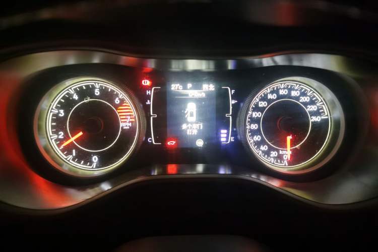 Used Jeep Cherokee 2017 2.4L Leading Edition Instrument Cluster