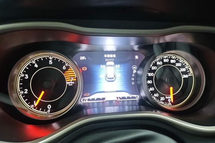 Used Jeep Cherokee 2017 2.4L Leading Smart Edition Instrument Cluster