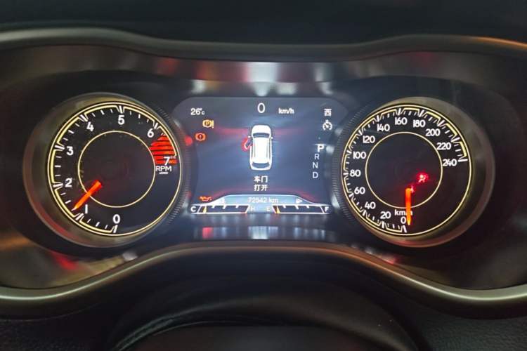 Used Jeep Cherokee 2017 2.4L Leading Smart Edition Instrument Cluster